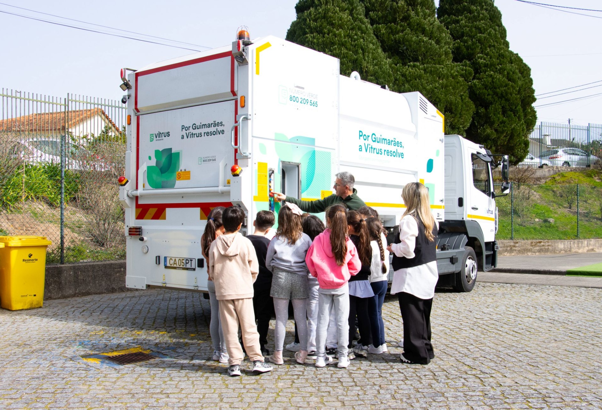Sensibilização ambiental para crianças de Tabuadelo e S. Faustino